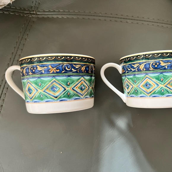 lMIKASA HK252 Florenza ULTIMA + Super STRONG Fine China COFFEE TEA Cups SET of 2 - Picture 4 of 11